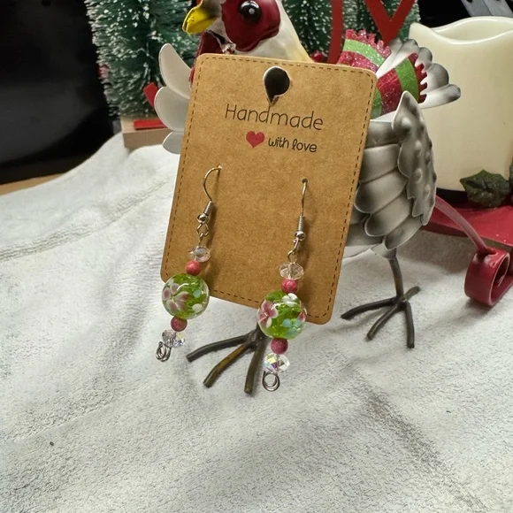 Elegant Multicolor Beaded Earrings 2/$22 - Picture 4 of 5